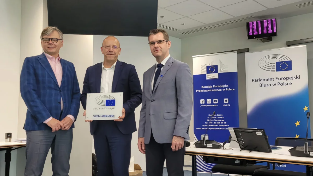 Elektryk z tytułem Ambasadora Parlamentu Europejskiego - Zdjęcie główne