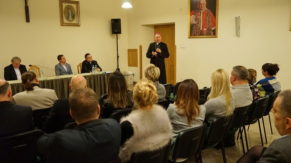 Dziennikarze z diecezji tarnowskiej na spotkaniu z biskupem Andrzejem Jeżem [VIDEO] - Zdjęcie główne