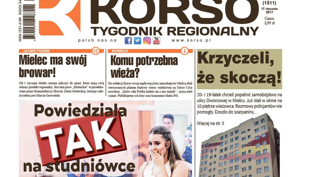 Tygodnik Regionalny Korso 3/2017 - Zdjęcie główne