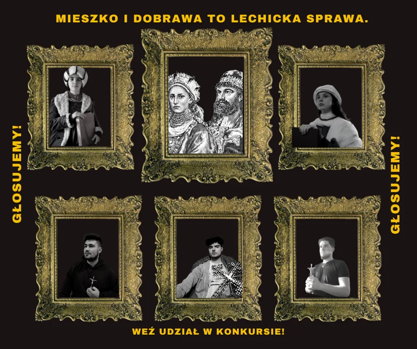 Mielec. Nietypowy konkurs w ZST. Uczniowie jako Dobrawa i Mieszko - Zdjęcie główne