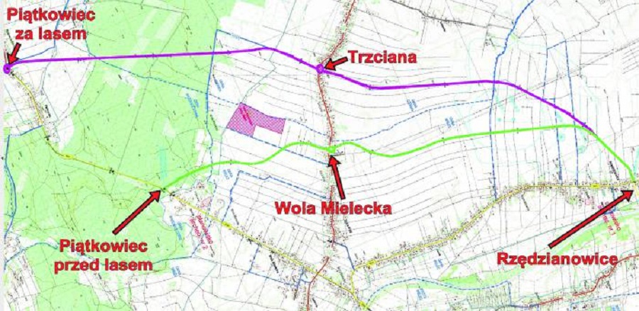 Radni nie chcą trasy nowej obwodnicy przez Wolę Mielecką! [Gmina Mielec]  - Zdjęcie główne