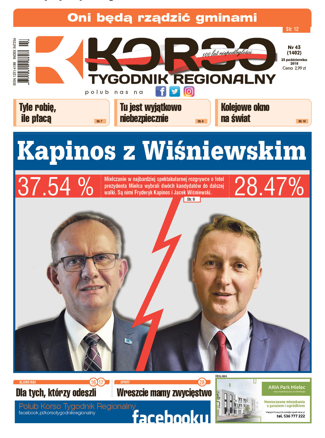 Tygodnik Regionalny Korso nr 43/2018 - Zdjęcie główne