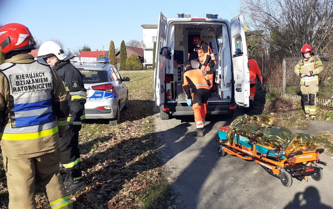 O włos od tragedii. Seniorka spod Tarnowa przez 4 dni tkwiła w pułapce - Zdjęcie główne