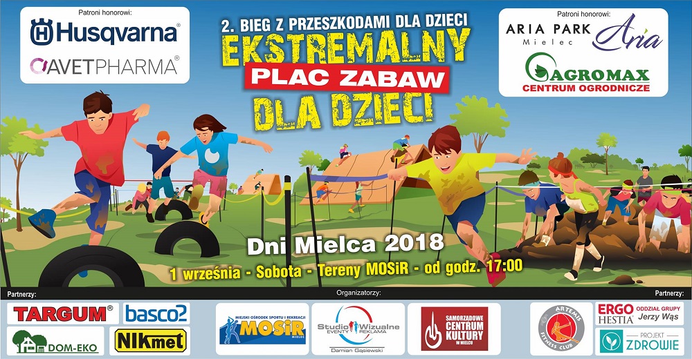 Ekstremalny Plac Zabaw dla Dzieci - w sobotę podczas Dni Mielca!  - Zdjęcie główne