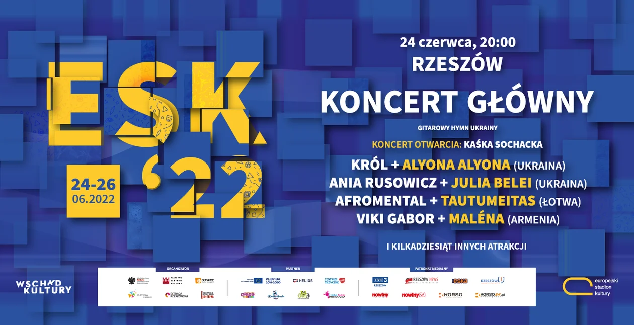 Europejski Stadion Kultury 2022 w Rzeszowie: Wiemy, kto zagra na Koncercie Głównym! - Zdjęcie główne