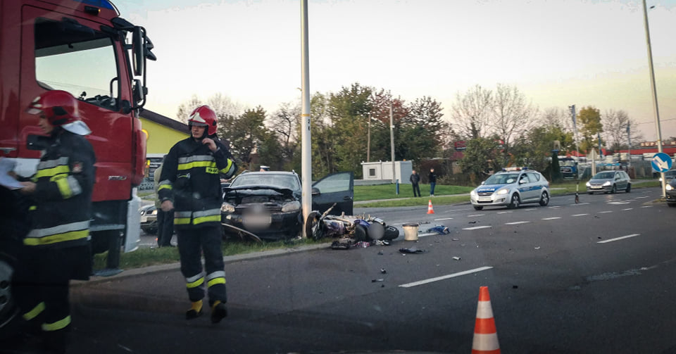 Z PODKARPACIA. Tragedia na drodze. Motocyklista zginął na miejscu! - Zdjęcie główne