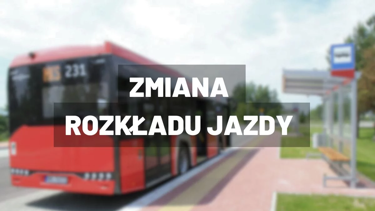 Zmiany w kursowaniu autobusów na linii 41 - Zdjęcie główne