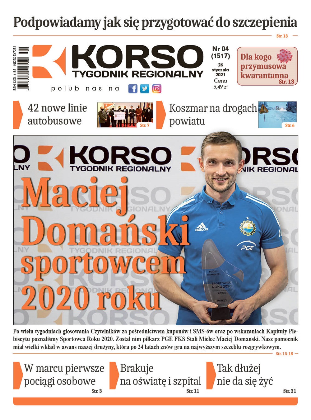 Szeroko piszemy o finale plebiscytu Sportowiec Roku 2020 - Zdjęcie główne