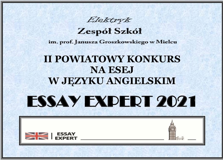 Konkurs na esej w języku angielskim rozstrzygnięty [NAZWISKA LAUREATÓW] - Zdjęcie główne