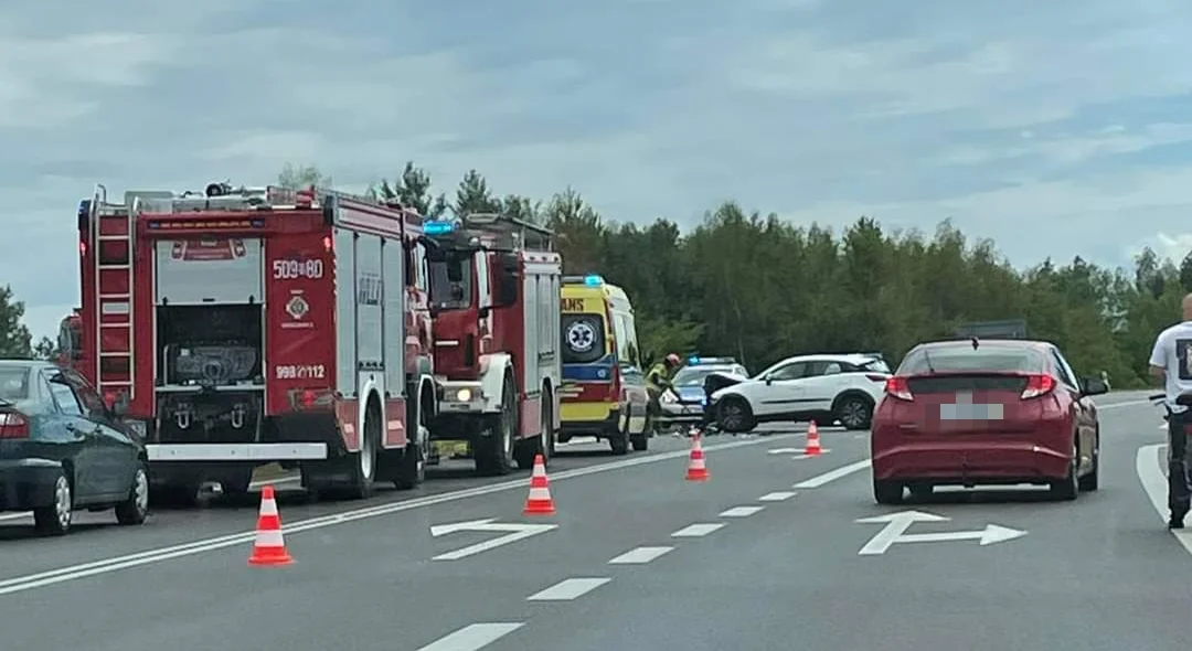 Wypadek na obwodnicy. Utrudnienia w regionie - Zdjęcie główne