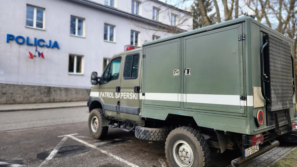 Niewybuch odkryty na placu budowy kaplicy! - Zdjęcie główne