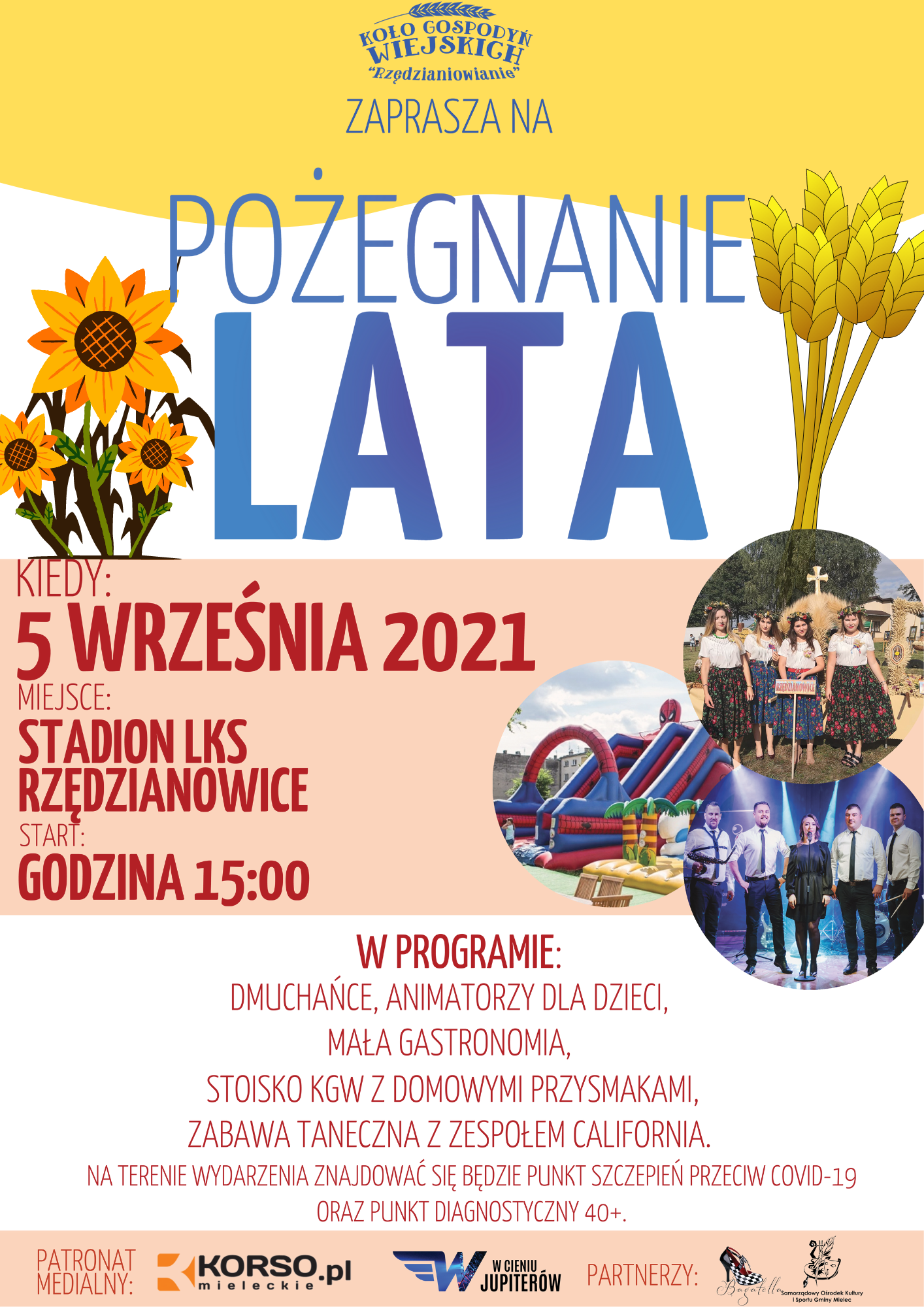 W Rzędzianowicach nie obędzie się bez imprezy. Pożeganie lata już 5 września