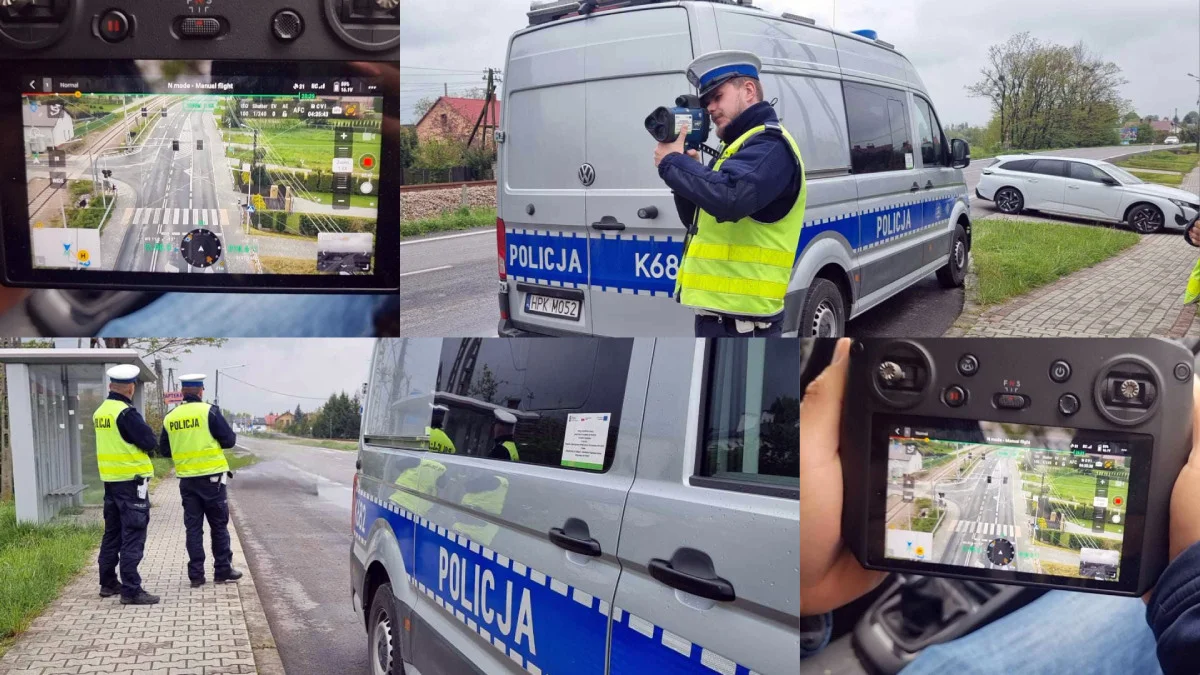 Policja rozpoczyna kontrole w Mielcu z użyciem drona. Będą kolejne [ZDJĘCIA] - Zdjęcie główne