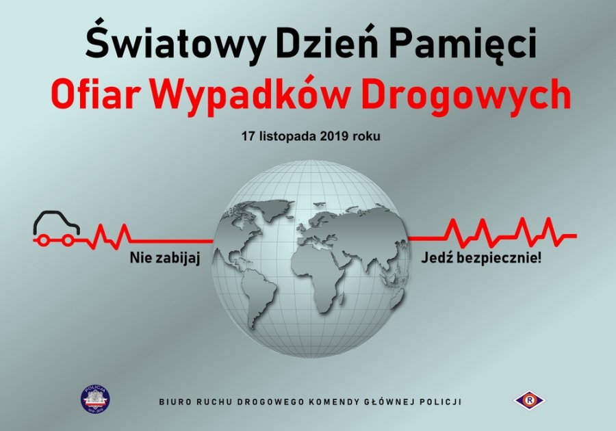 Jutro  Światowy Dzień Pamięci Ofiar Wypadków Drogowych - Zdjęcie główne