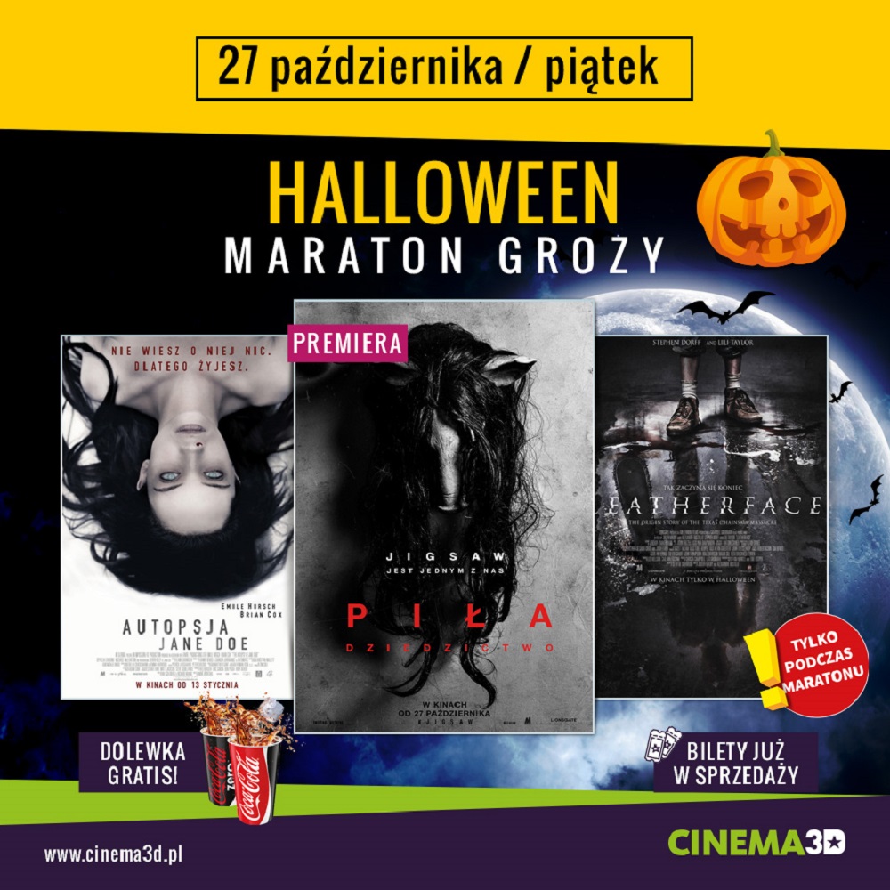 Trwa przedsprzedaż biletów na październikowy Halloween Maratony Grozy w CINEMA3D! - Zdjęcie główne