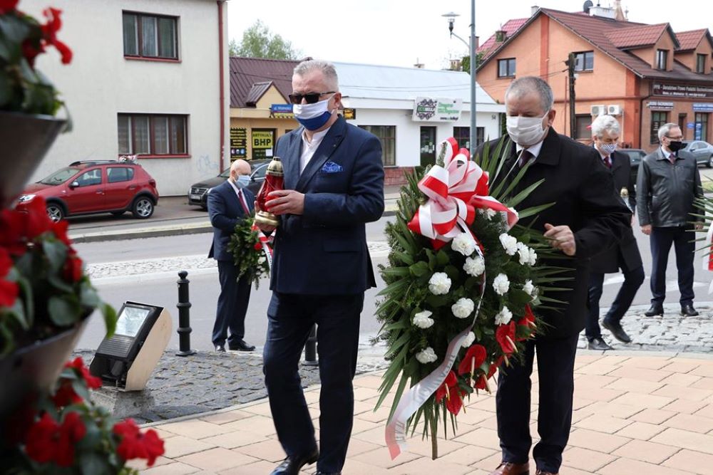  Mieleckie uroczystości 3 maja w czasie epidemii [FOTO] - Zdjęcie główne