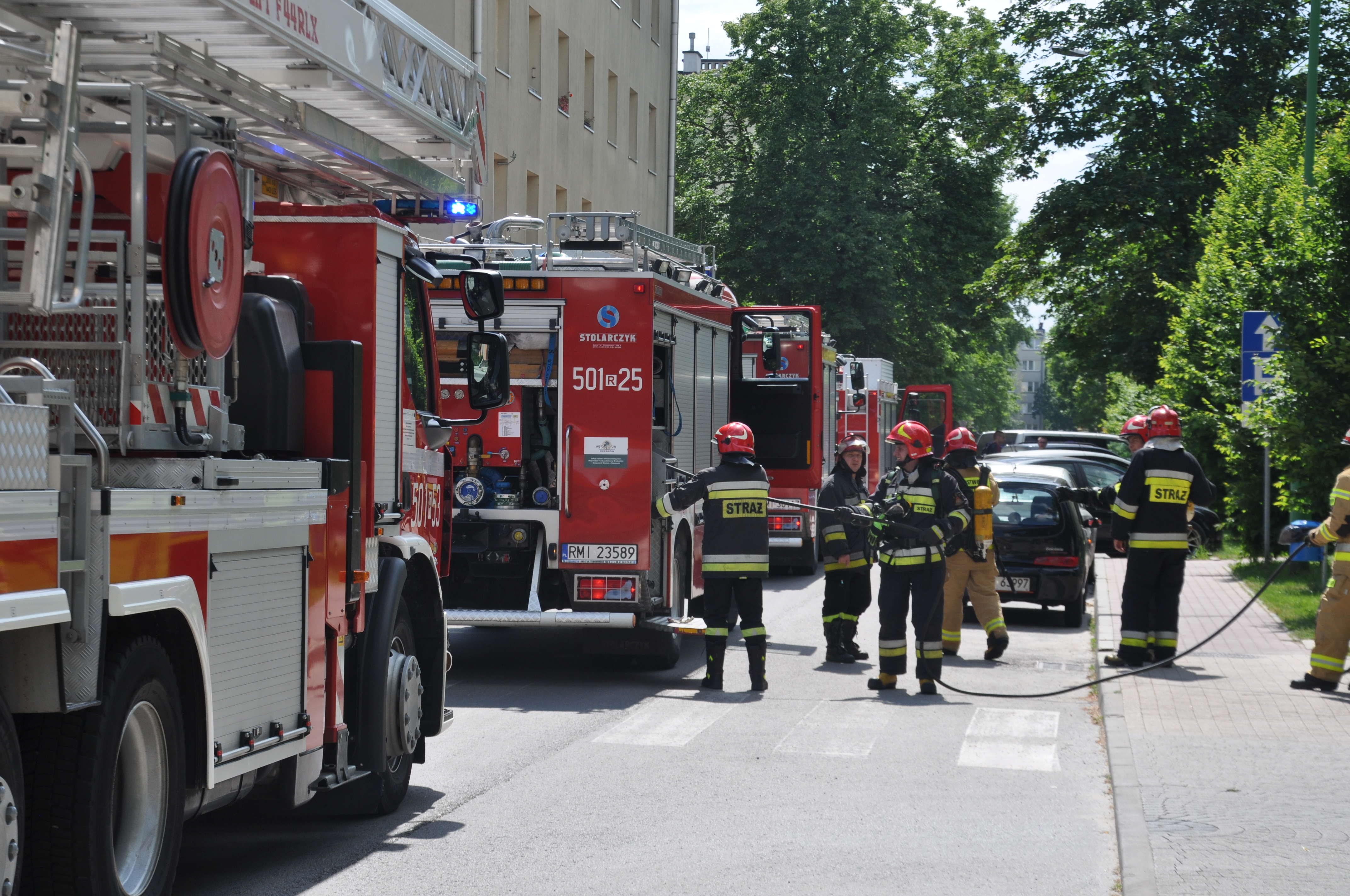 Interwencja Straży Pożarnej w centrum Mielca! [FOTO] - Zdjęcie główne