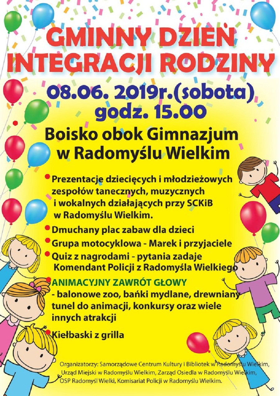 Piknik dla rodzin w Radomyślu - Zdjęcie główne