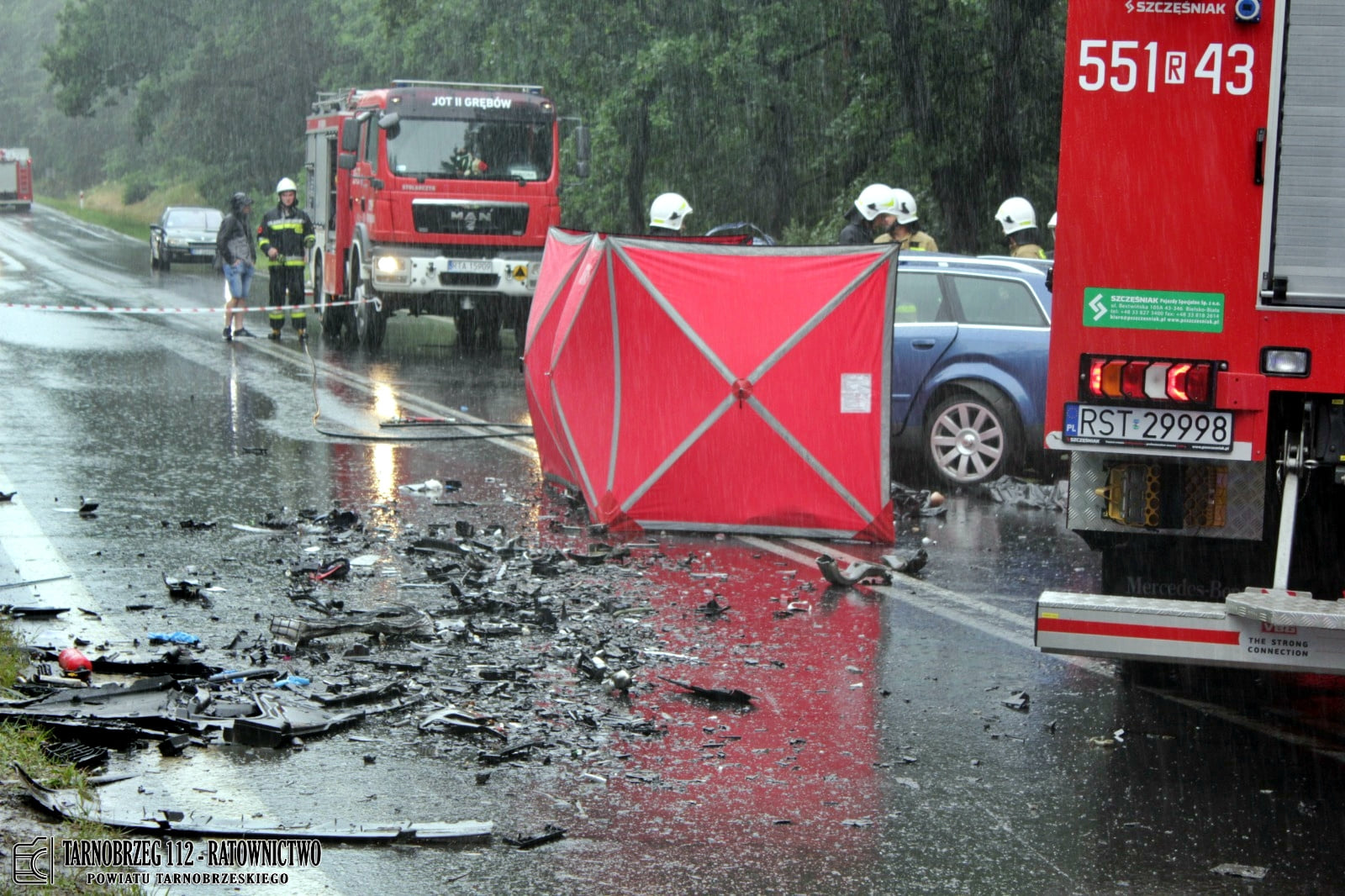 Areszt dla sprawcy tragicznego wypadku koło Stalowej Woli  - Zdjęcie główne