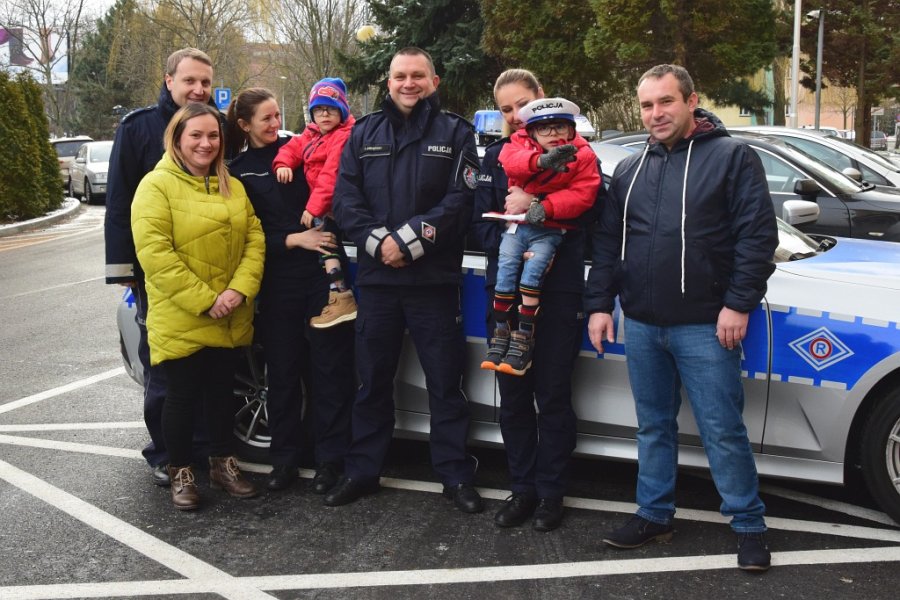 Z PODKARPACIA. Policjanci spełnili marzenie Fabianka - Zdjęcie główne