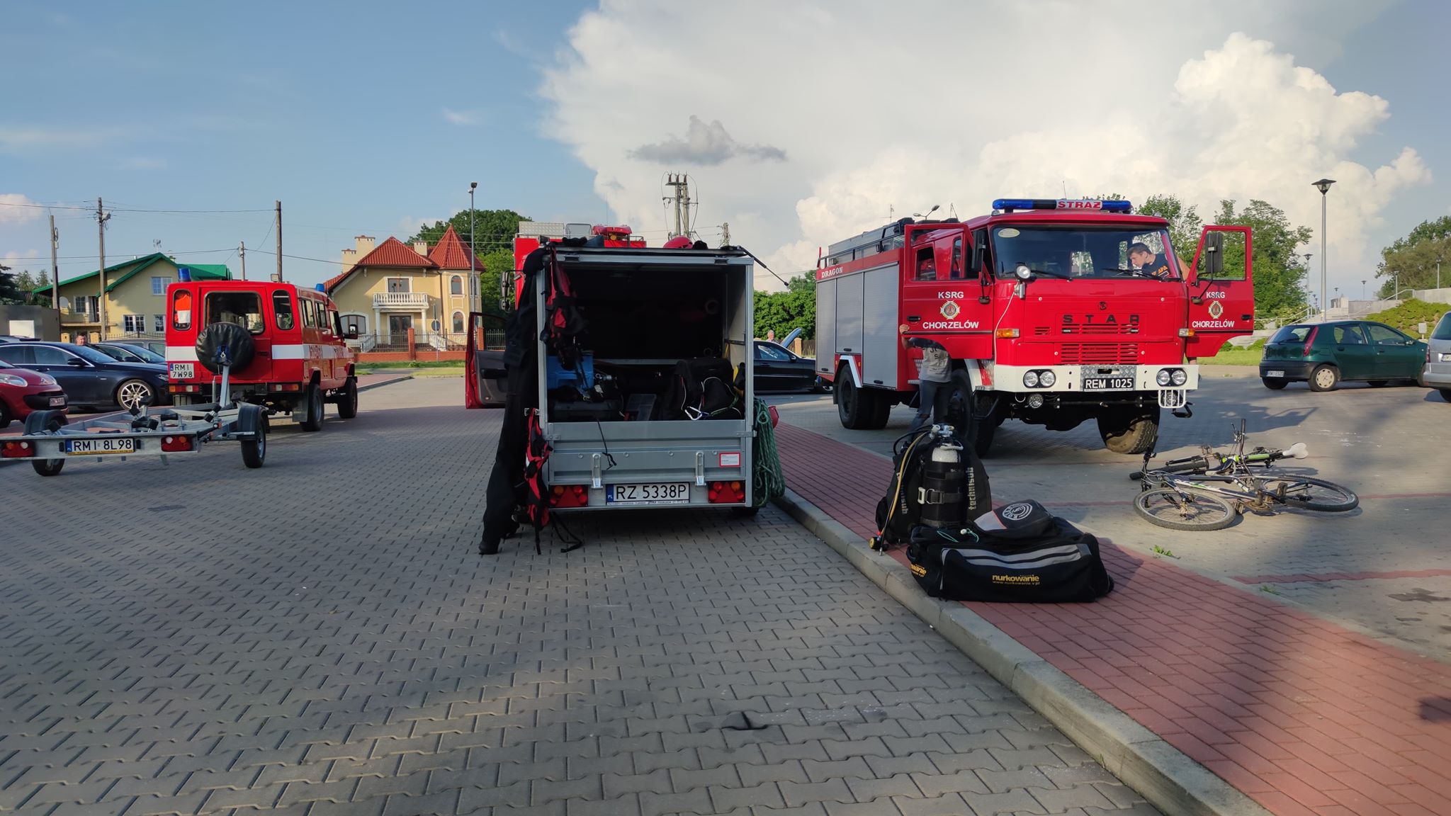 Tragiczny finał poszukiwań młodego mężczyzny w Wisłoce [FOTO] - Zdjęcie główne