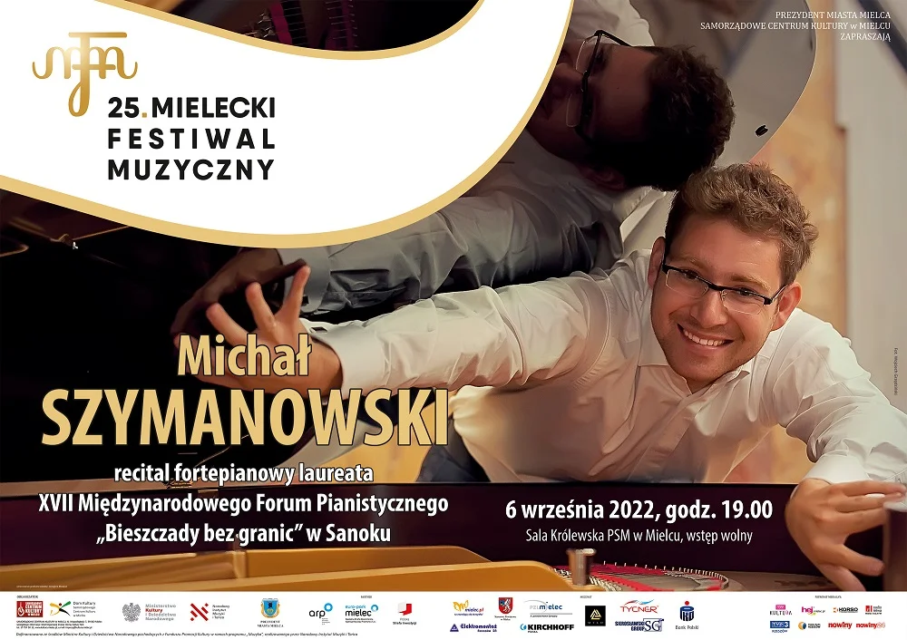 Michał Szymanowski - wybitny pianista zagra na Mieleckim Festiwalu - Zdjęcie główne