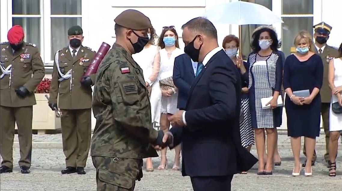 Żołnierz z powiatu mieleckiego odznaczony przez prezydenta [ZDJĘCIA-WIDEO] - Zdjęcie główne