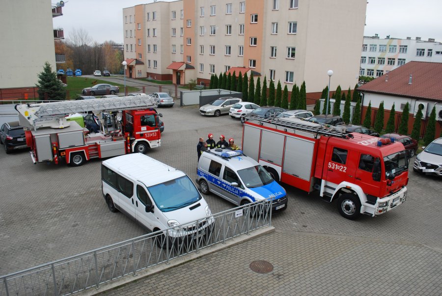 Z PODKARPACIA. W komendzie policji wybuchł pożar! [FOTO] - Zdjęcie główne