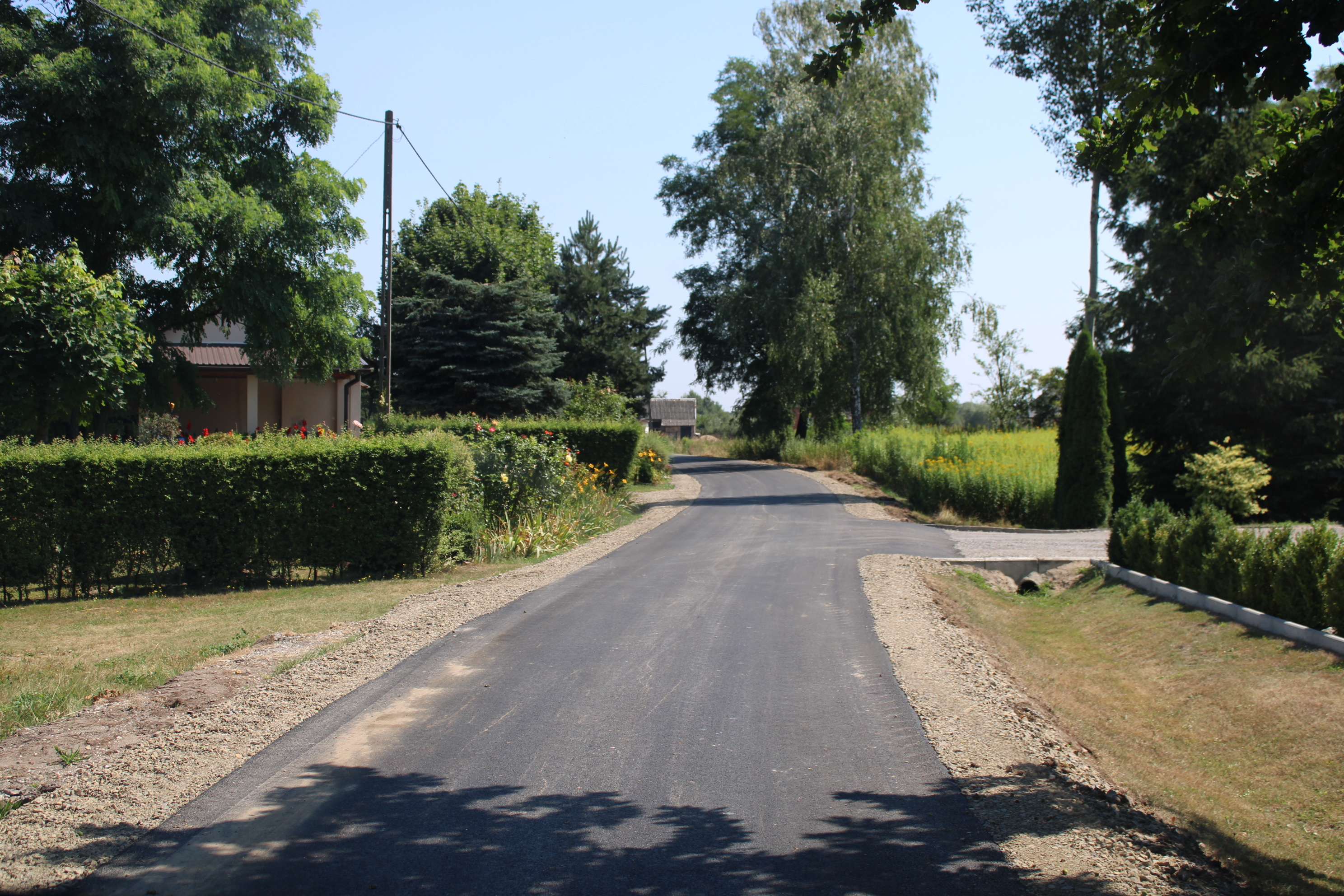 Wyremontowano  gminne  drogi w czterech miejscowościach  - Zdjęcie główne