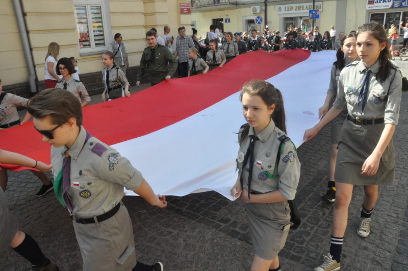 Obchody 227. Rocznicy uchwalenia Konstytucji Trzeciego Maja w Mielcu [FOTO, VIDEO] - Zdjęcie główne