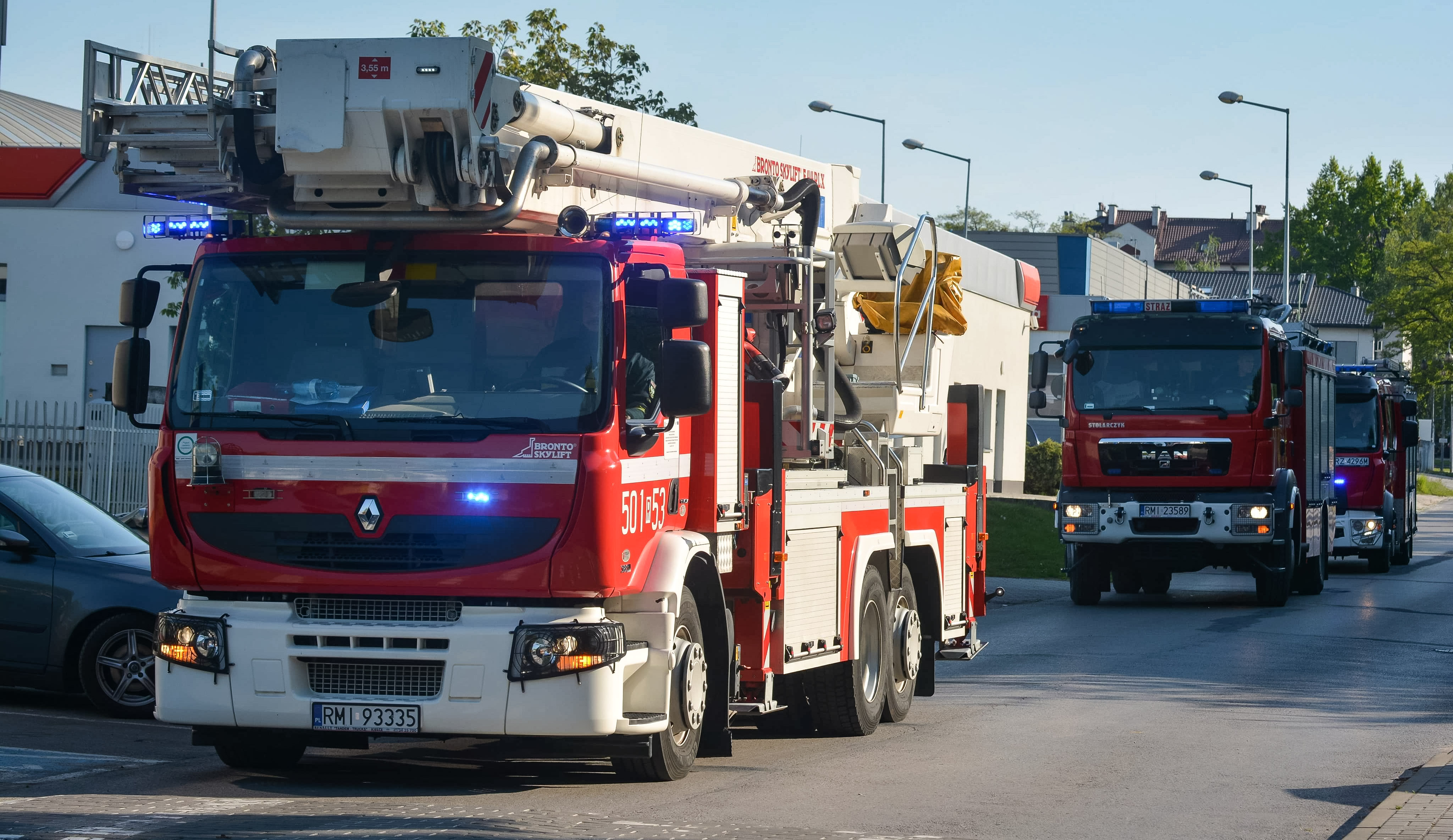 Interwencja Straży Pożarnej przy ul. Kocjana [FOTO, VIDEO] - Zdjęcie główne