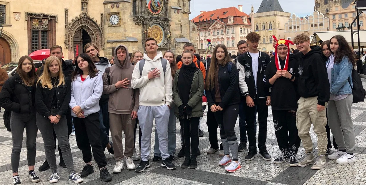 Młodzież ZSB w Pradze [ZDJĘCIA] - Zdjęcie główne