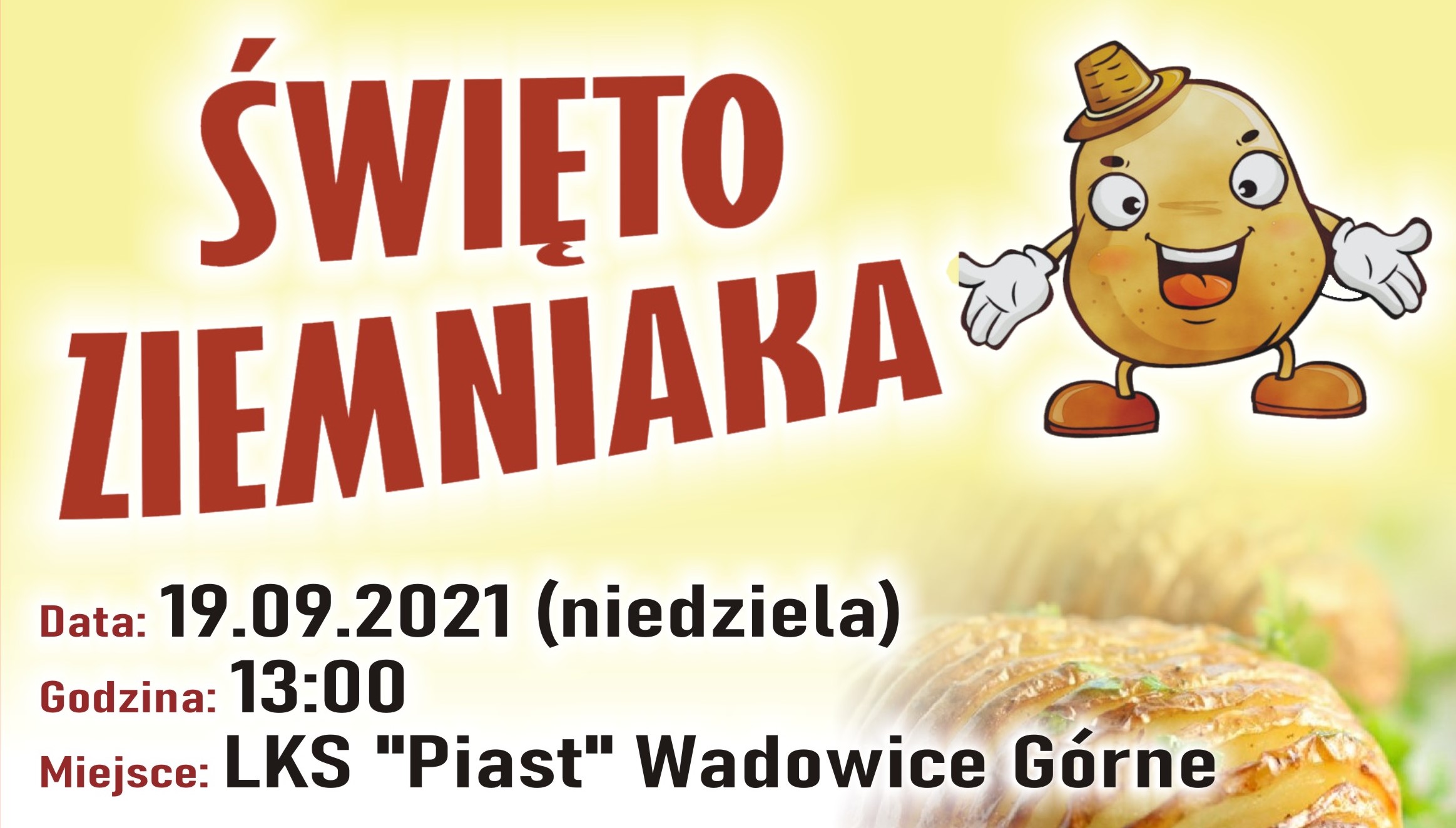 Święto Ziemniaka i szczepienia. Szykuje się dobra zabawa w Wadowicach Górnych [PROGRAM] - Zdjęcie główne