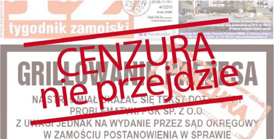 Cenzura nie przejdzie! Publikujemy zakazane teksty Tygodnika Zamojskiego - Zdjęcie główne