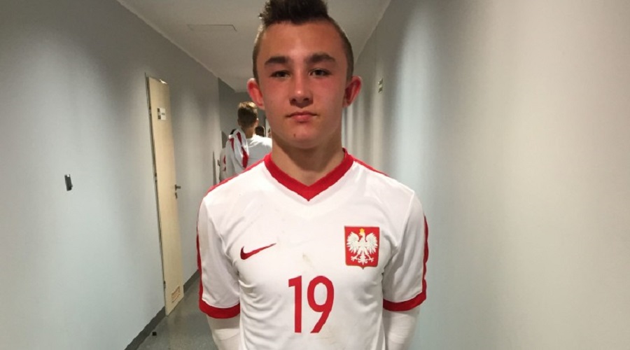 Kacper Sadłocha zagra w DWUMECZU RP U-16 ze Szkocją - Zdjęcie główne