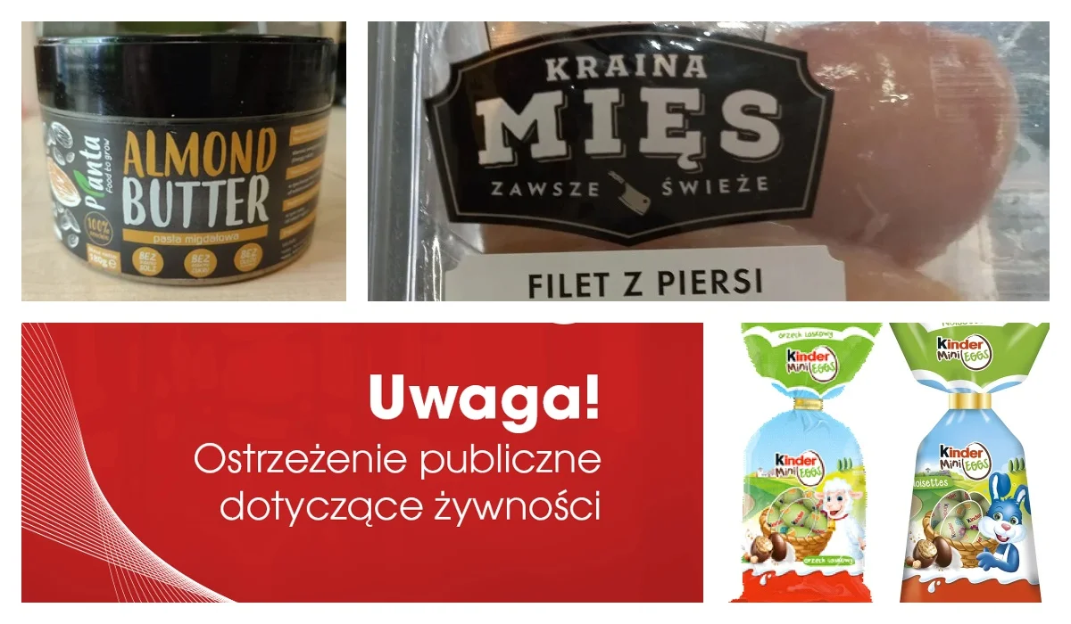 Nie tylko Kinderki od Ferrero. Sprawdź, które produkty są wycofane ze sprzedaży: mięso, orzeszki oraz różne przekąski. Kolejne ostrzeżenia służb sanitarnych - Zdjęcie główne