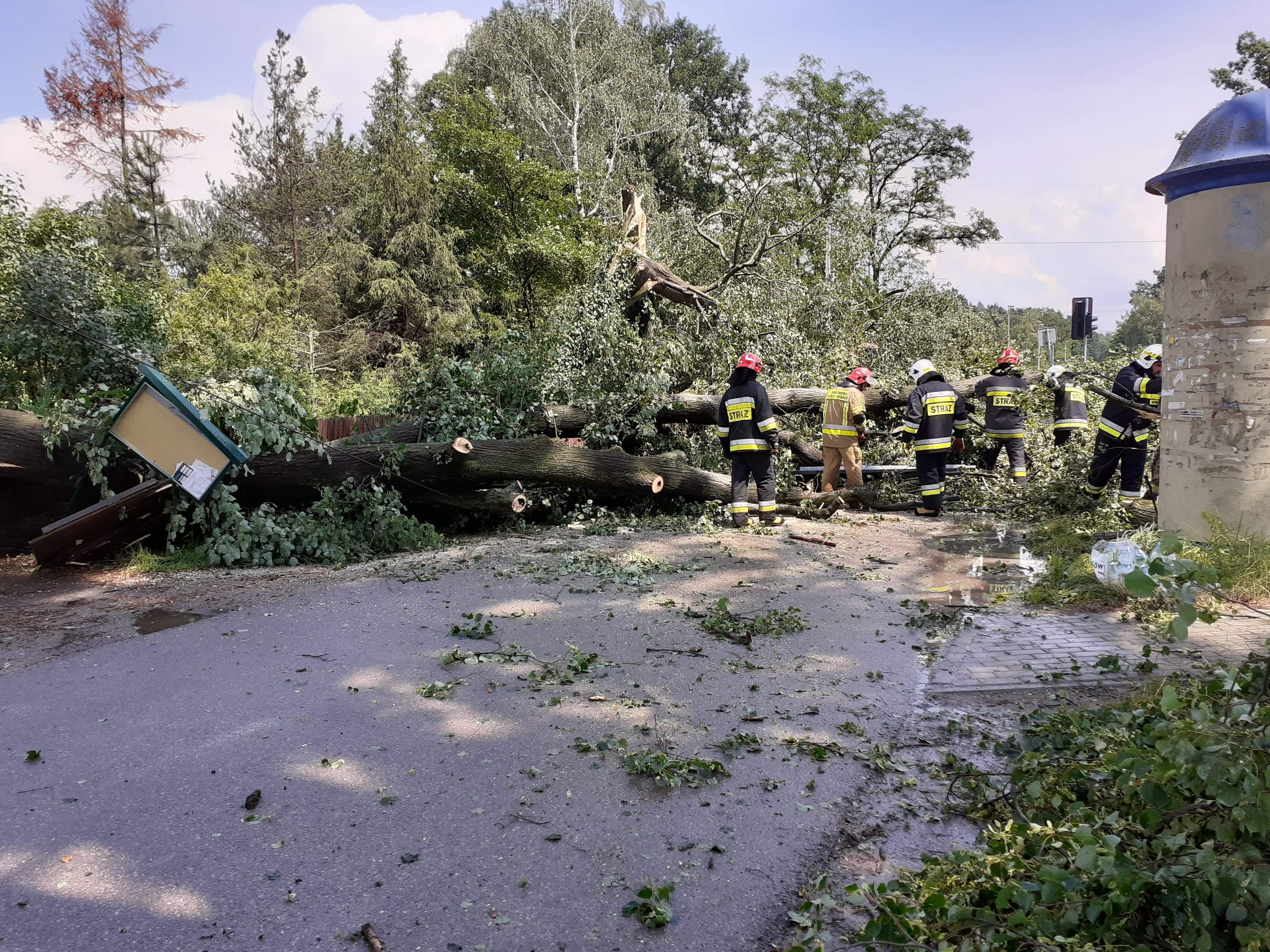 Duża nawałnica nad powiatem mieleckim. Sprawdź co się stało! [FOTO] - Zdjęcie główne