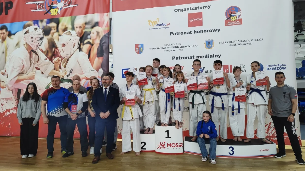 Ponad 600 karateków w jednej hali. Turniej Karate Wings Cup w Mielcu [ZDJĘCIA] - Zdjęcie główne