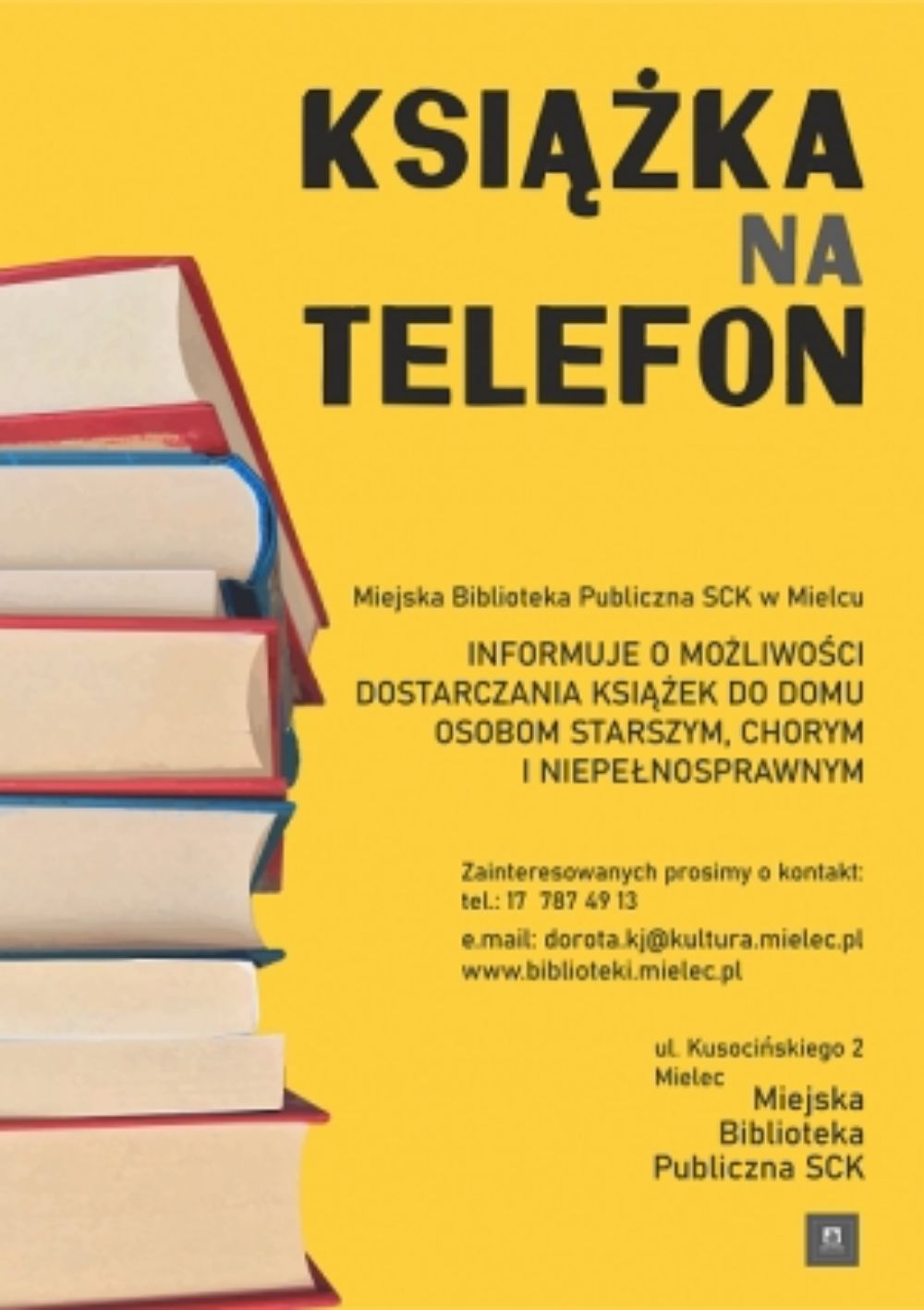 Nie możesz pójść do biblioteki? Wypożycz książkę przez telefon - Zdjęcie główne