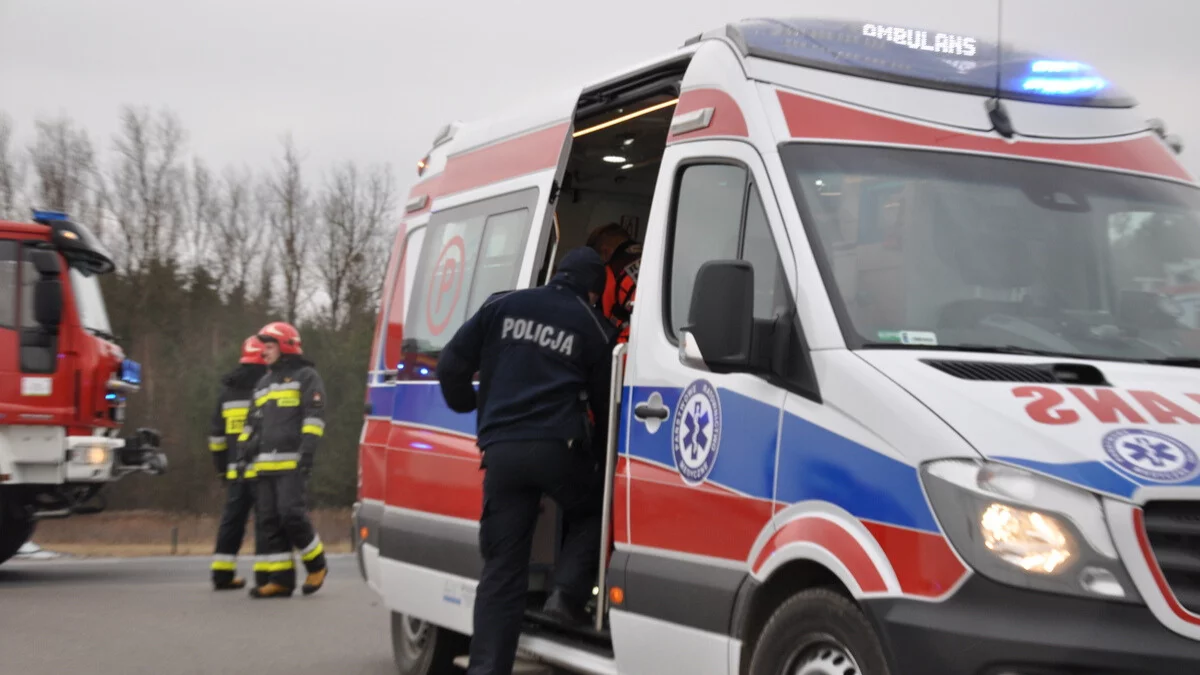 Karambol w Borkach Nizińskich. 18-latek spowodował wypadek - Zdjęcie główne