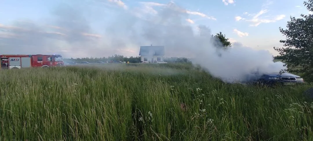 Pożar w Chorzelowie. Strażacy wezwani do akcji  - Zdjęcie główne