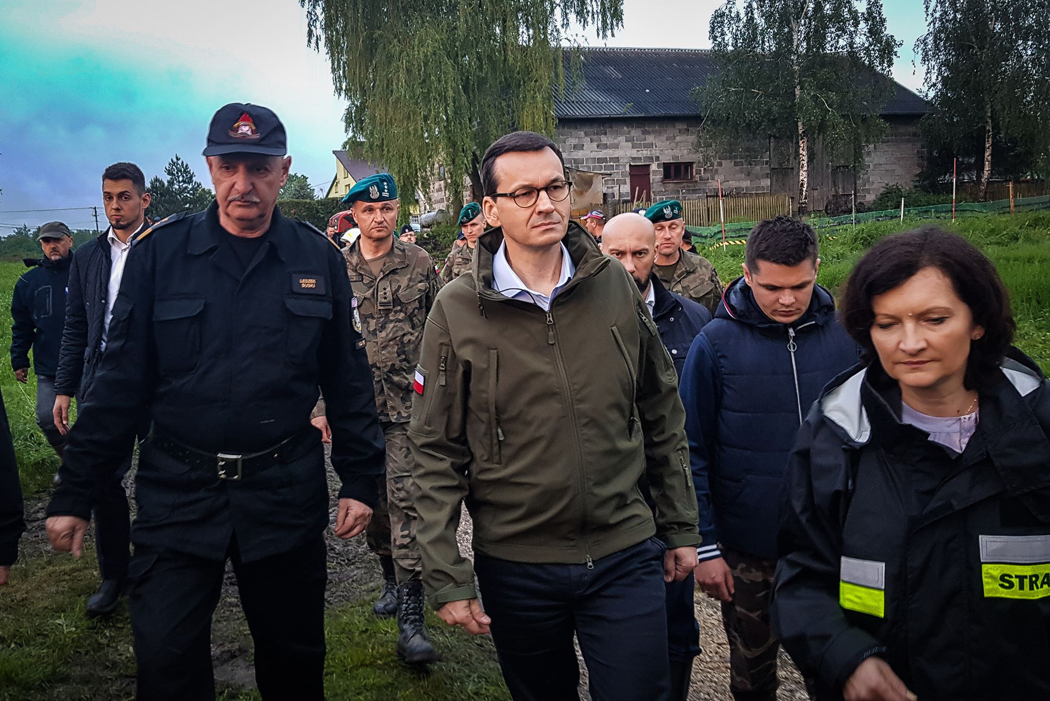 Premier Mateusz Morawiecki w gminie Wadowice Górne [NOWE FOTO] - Zdjęcie główne