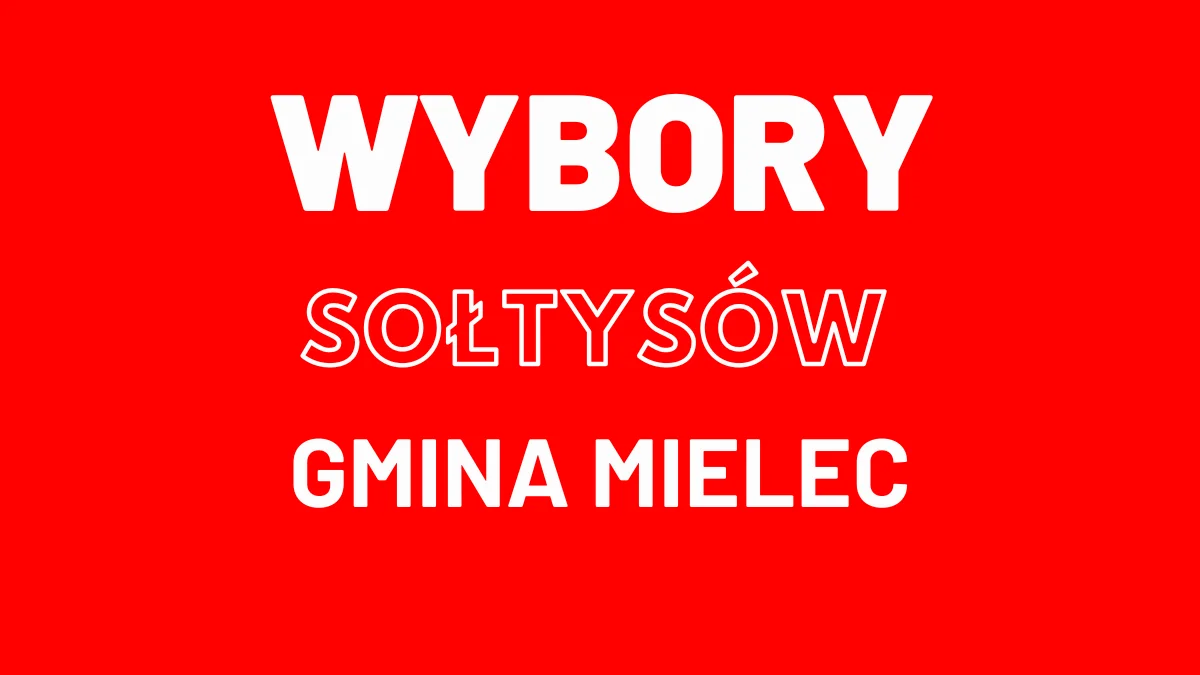 Wybory sołtysów w gminie Mielec. Od kiedy można zgłaszać kandydatów? - Zdjęcie główne