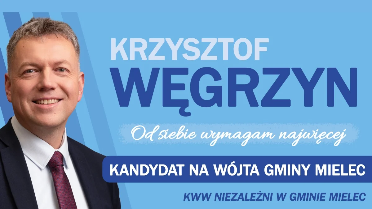 Krzysztof Węgrzyn solidnym kandydatem na Wójta Gminy Mielec - Zdjęcie główne