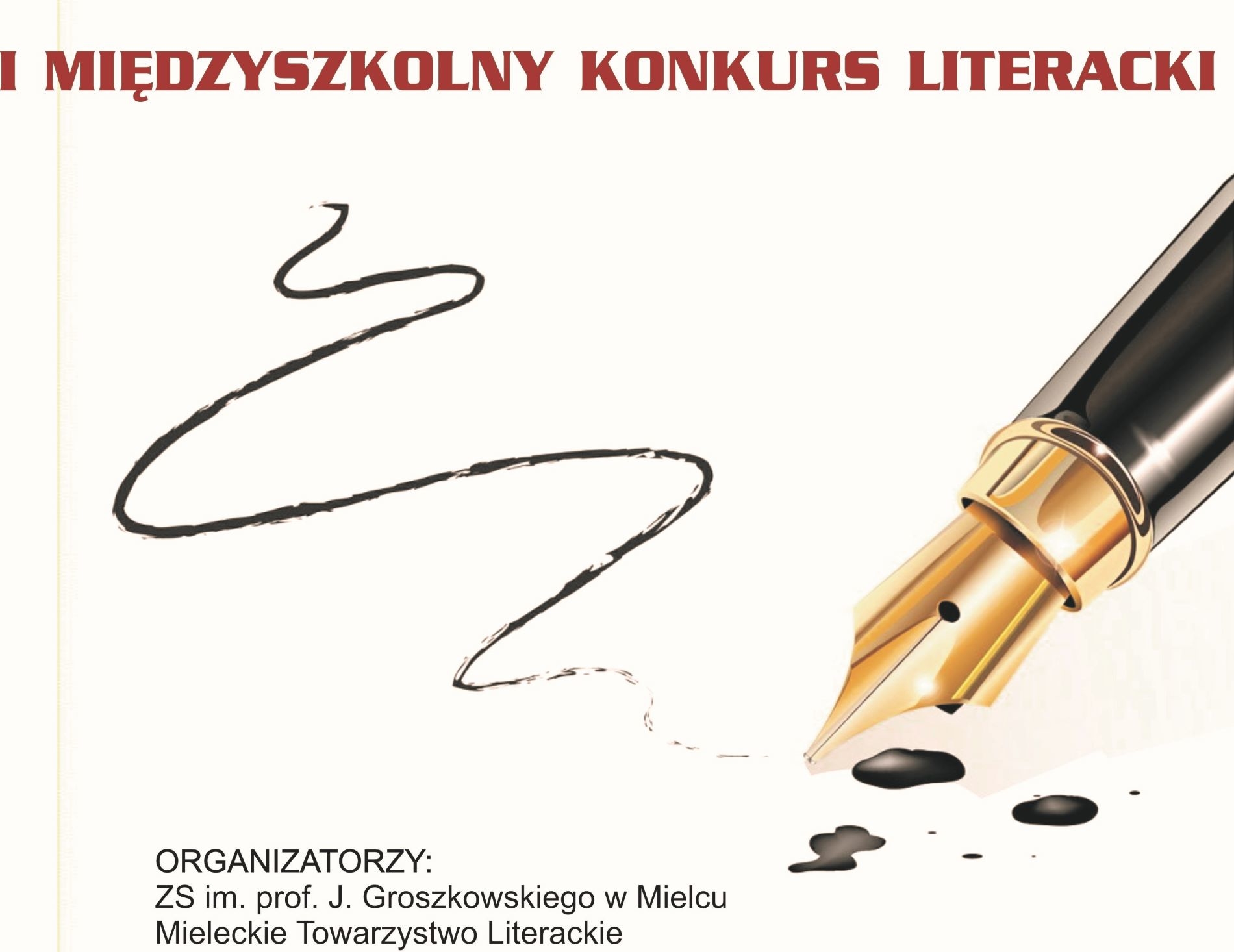 Znamy zwycięzców I Międzyszkolnego Konkursu Literackiego - Zdjęcie główne