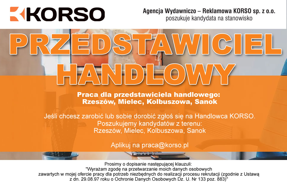 Praca dla przedstawiciela handlowego - Zdjęcie główne