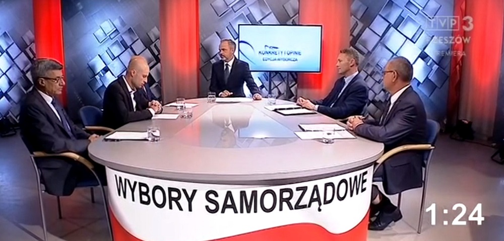 Za nami telewizyjna debata kandydatów na prezydenta Mielca  - Zdjęcie główne