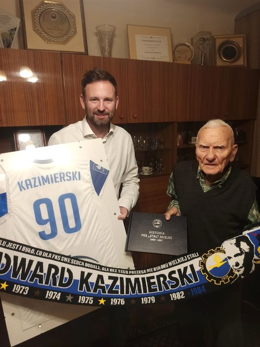 Wygraj licytację i spotkaj się z Edwardem Kazimierskim - legendą Stali Mielec - Zdjęcie główne