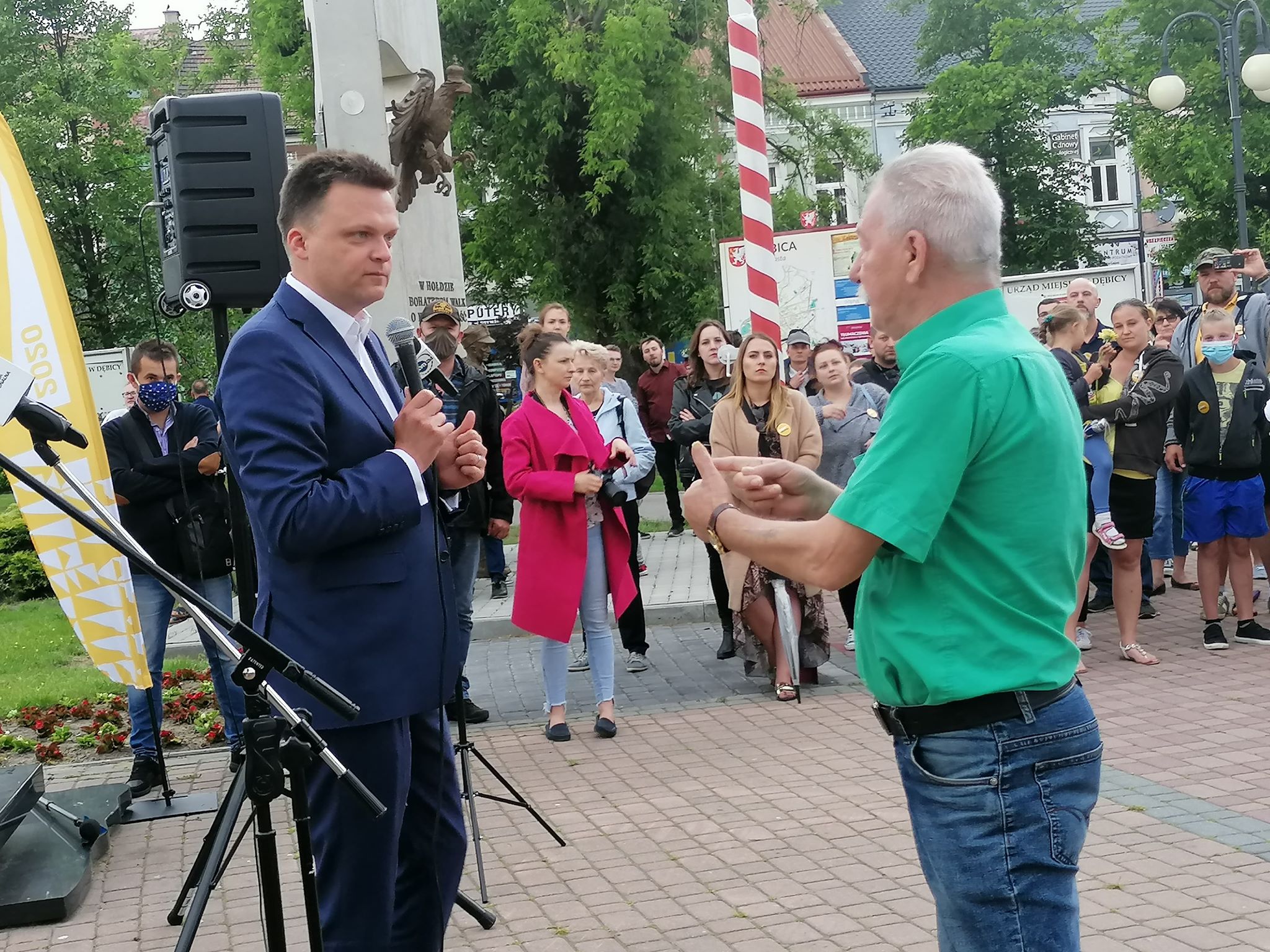 Szymon Hołownia w Dębicy: "Będę prezydentem wszystkich!" [VIDEO] - Zdjęcie główne