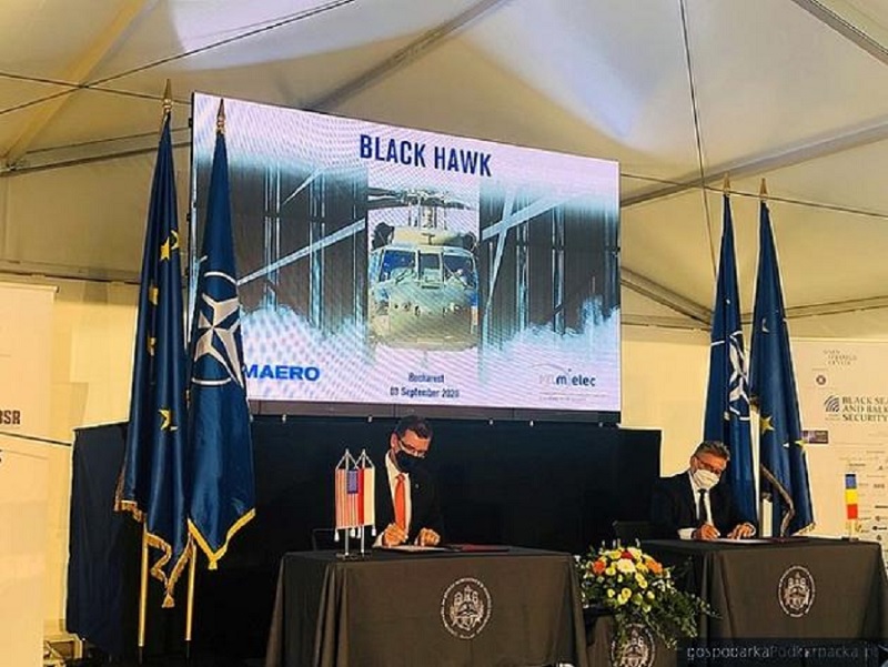 PZL Mielec chce wyprodukować Black Hawki dla Rumunów. Podpisano porozumienie o powstaniu centrum serwisowania i naprawy - Zdjęcie główne